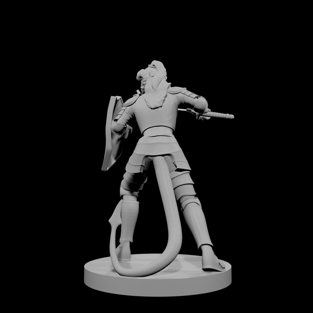 Tiefling Female Paladin