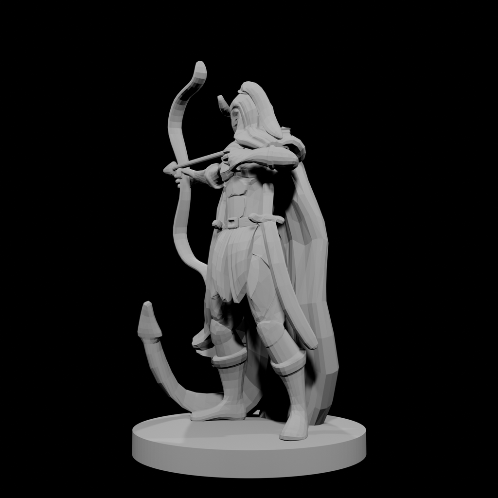 Tiefling Female Ranger 2