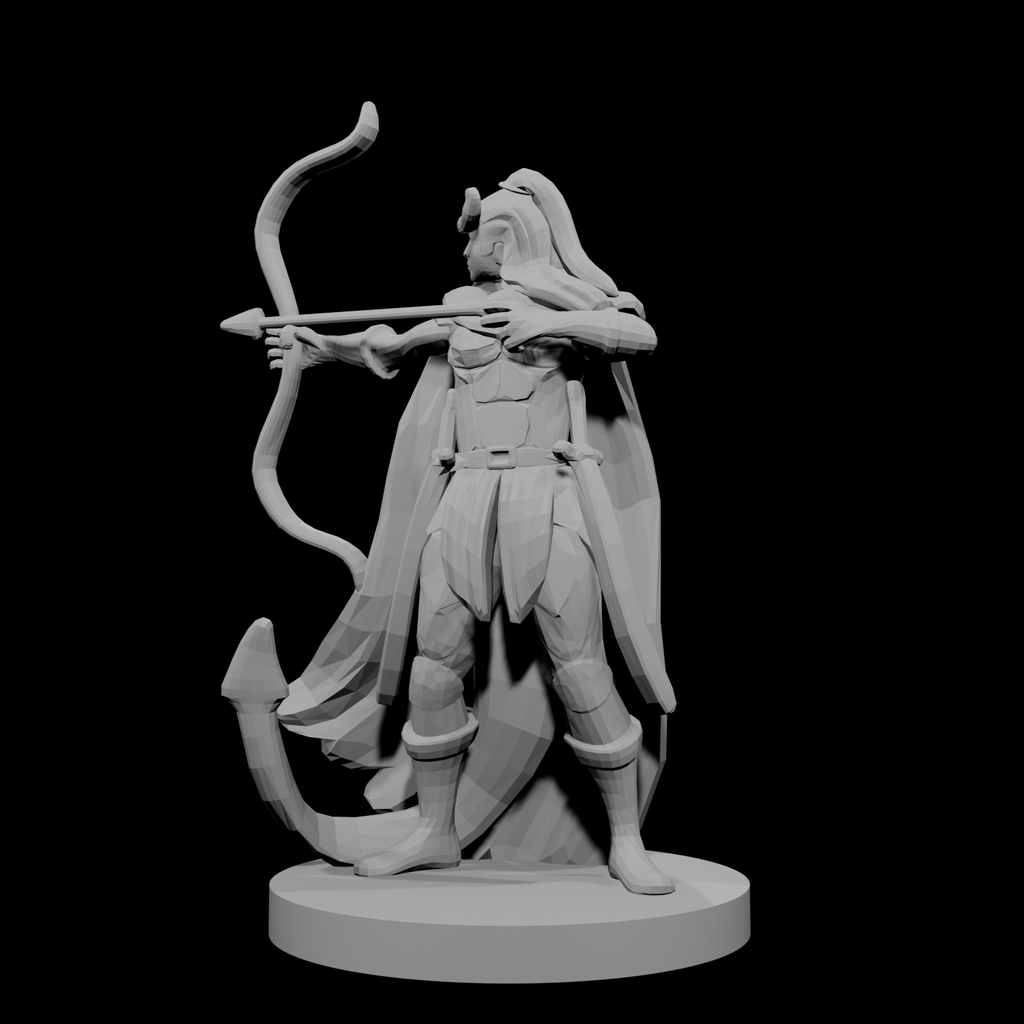 Tiefling Female Ranger 2