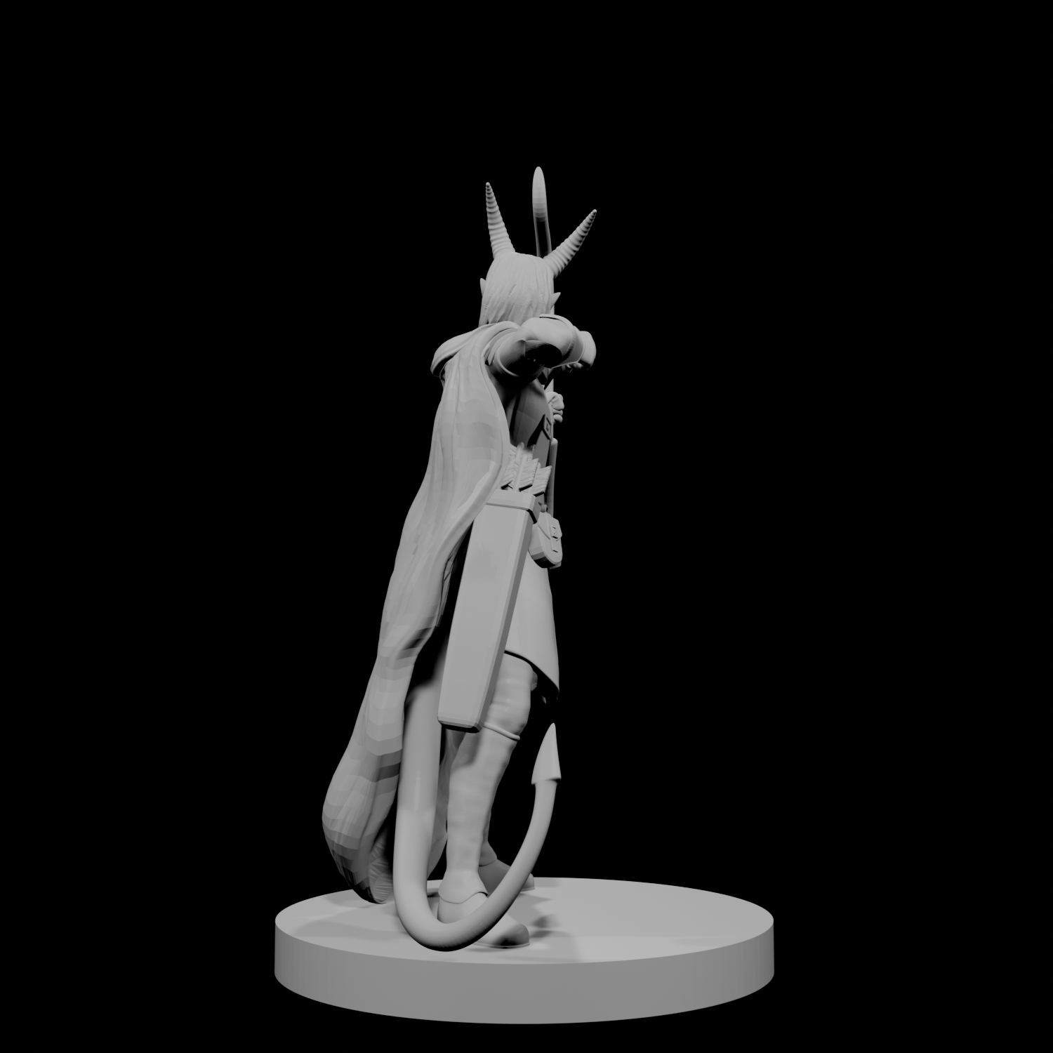Tiefling Female Ranger 3