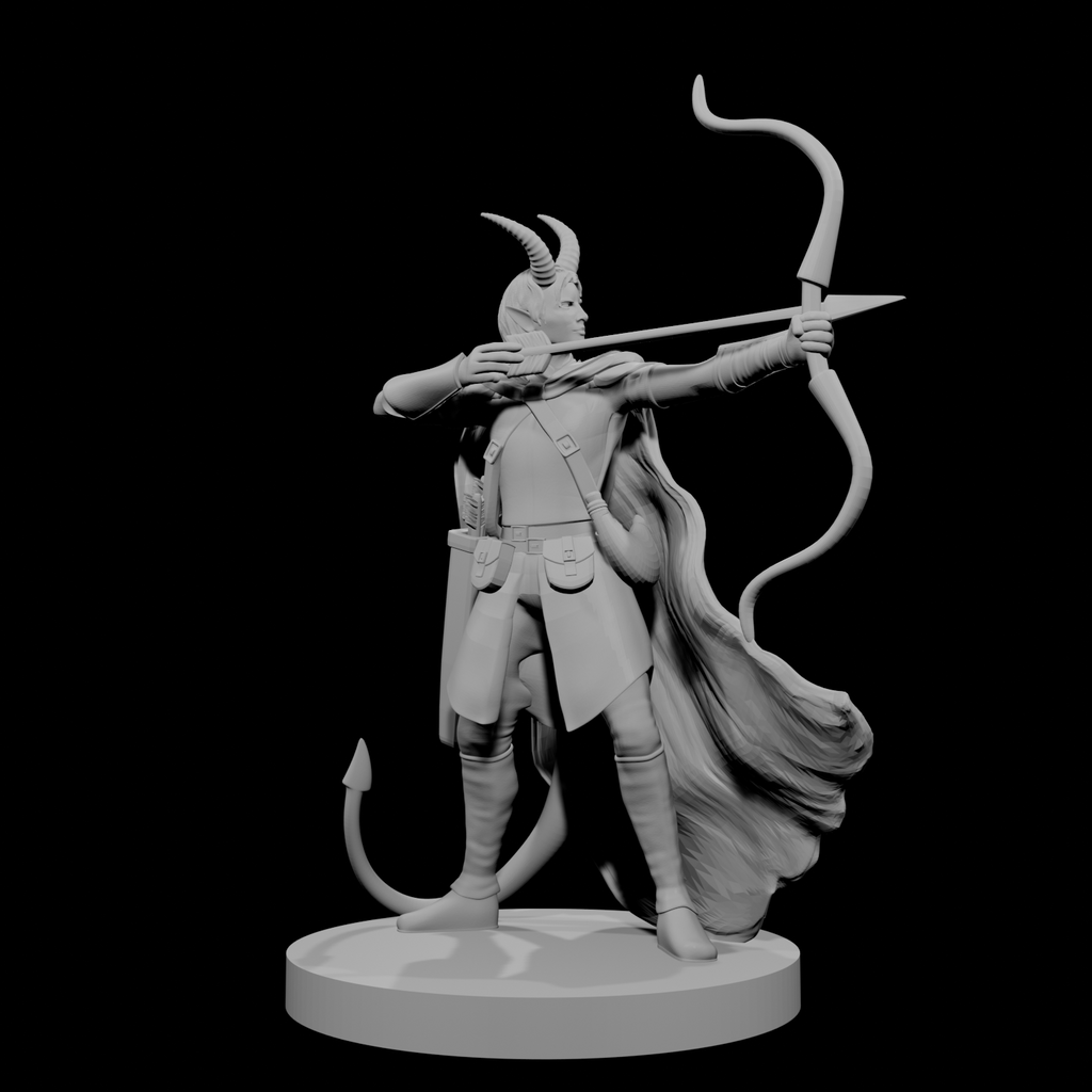 Tiefling Female Ranger 3