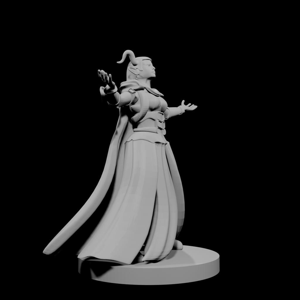 Tiefling Female Sorceress 2