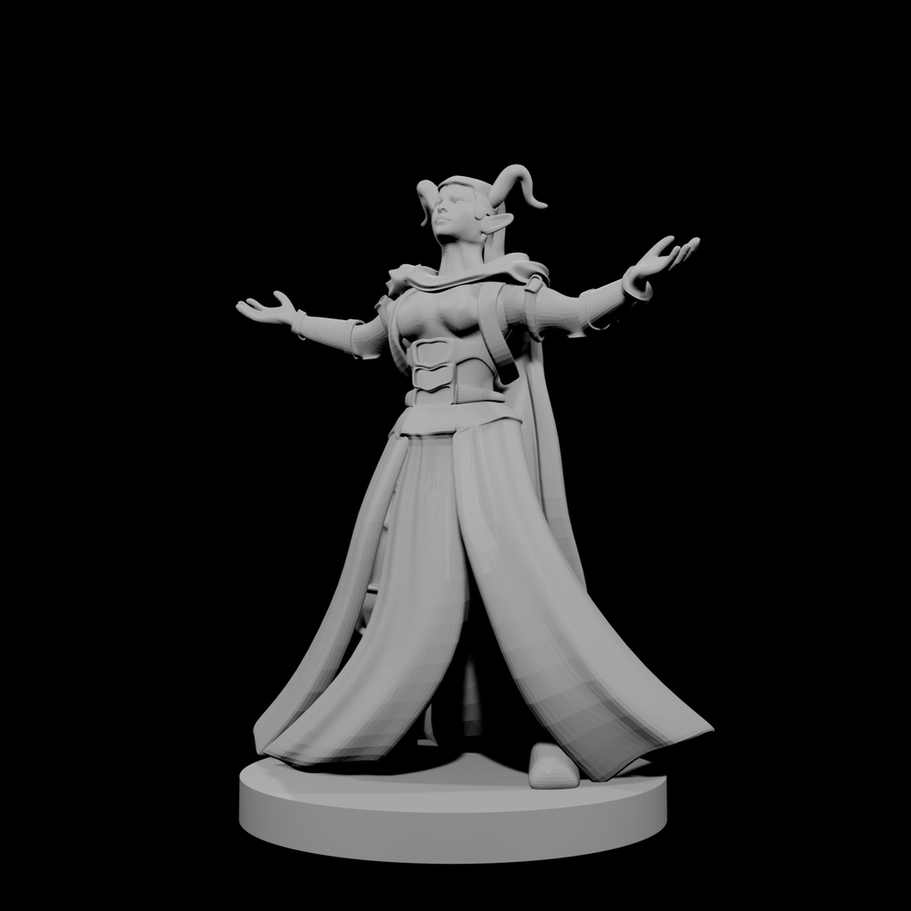 Tiefling Female Sorceress 2
