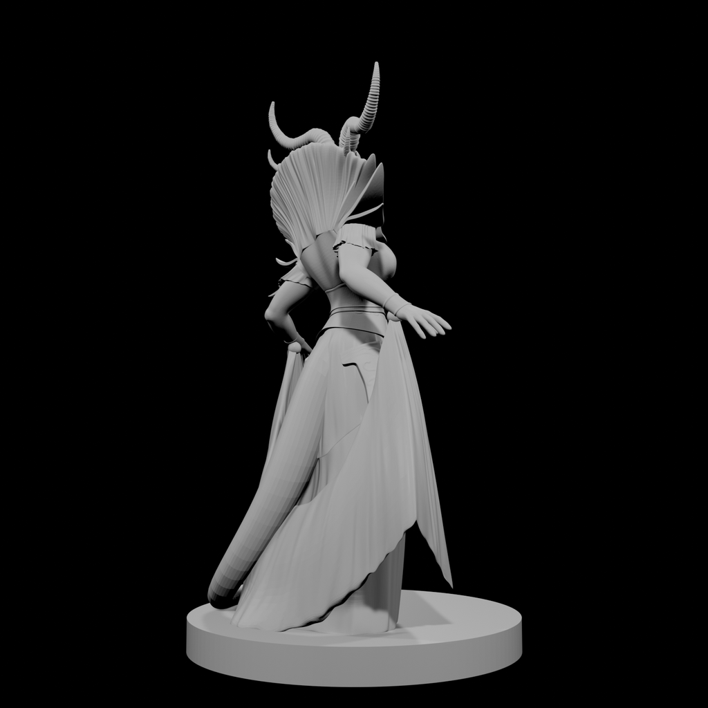 Tiefling Female Sorceress 3