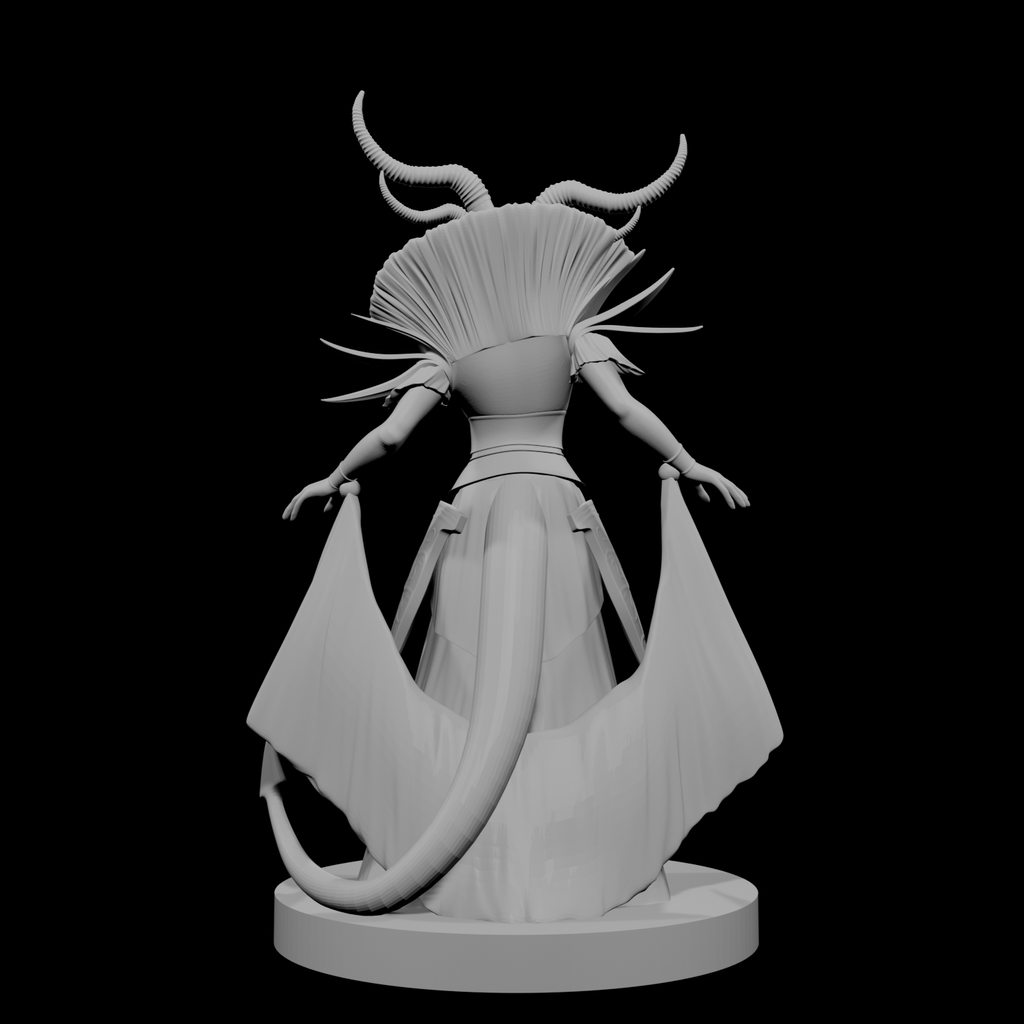 Tiefling Female Sorceress 3