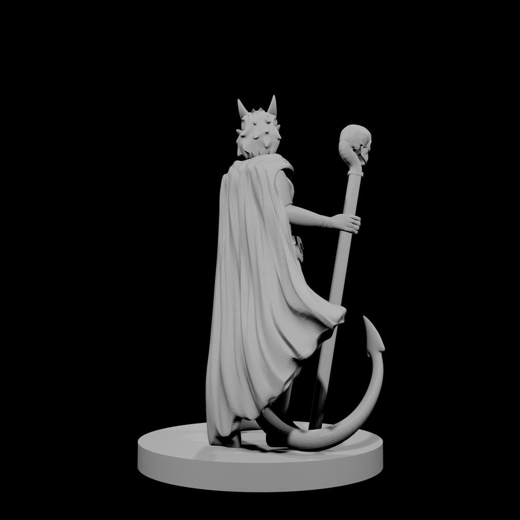 Tiefling Female Warlock