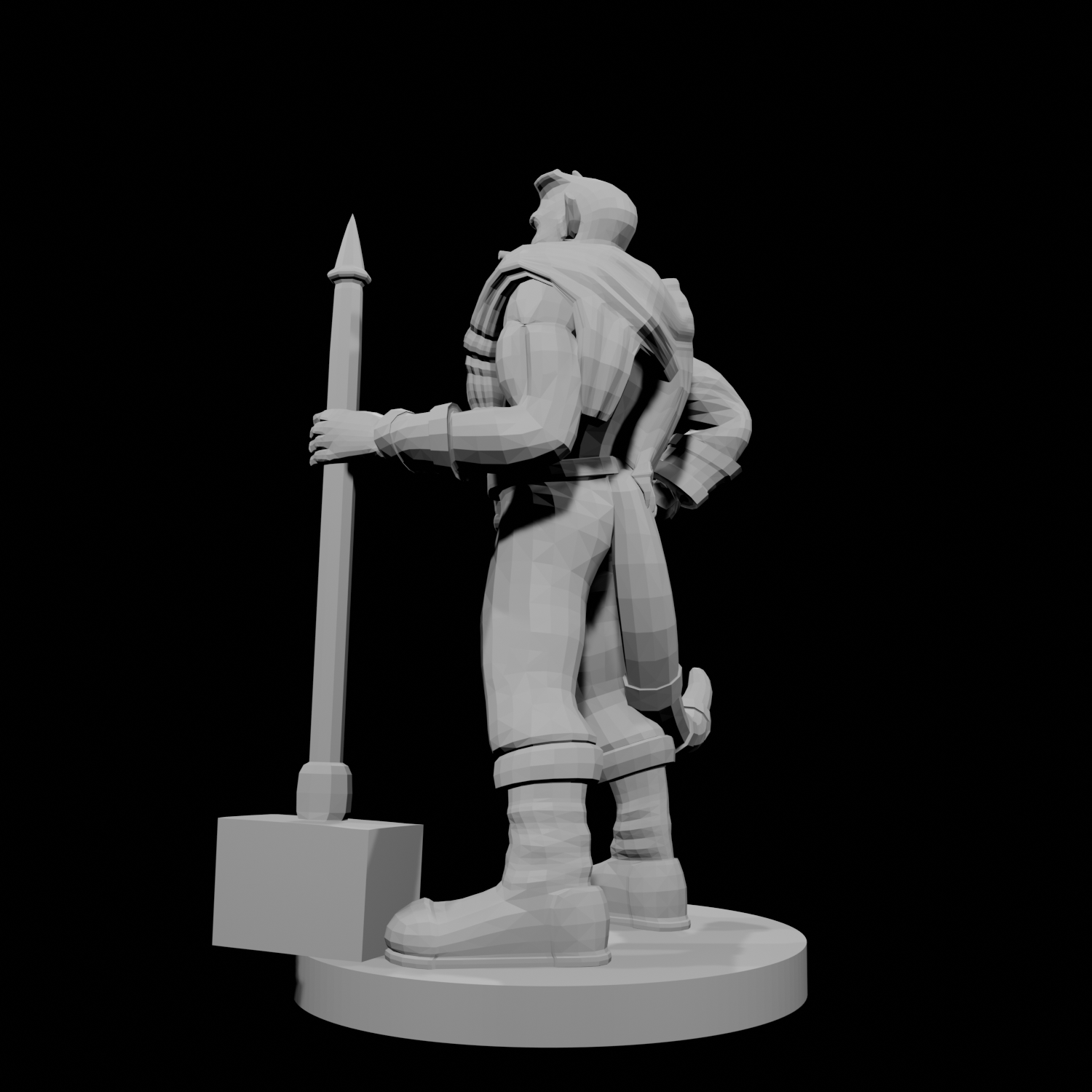 Tiefling Male Barbarian