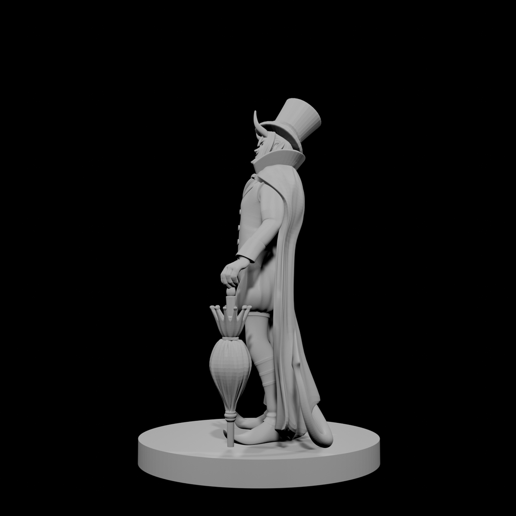 Tiefling Male Bard Ringmaster