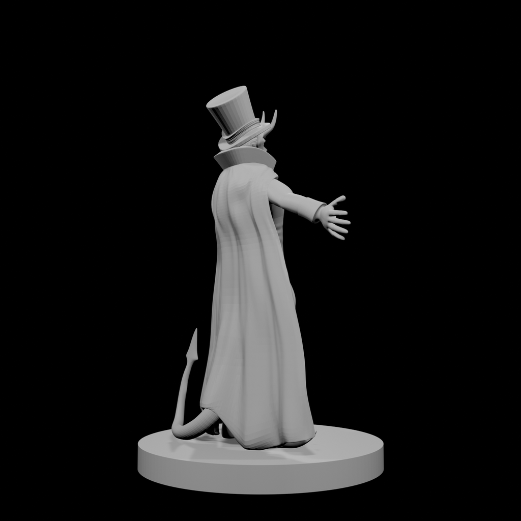 Tiefling Male Bard Ringmaster