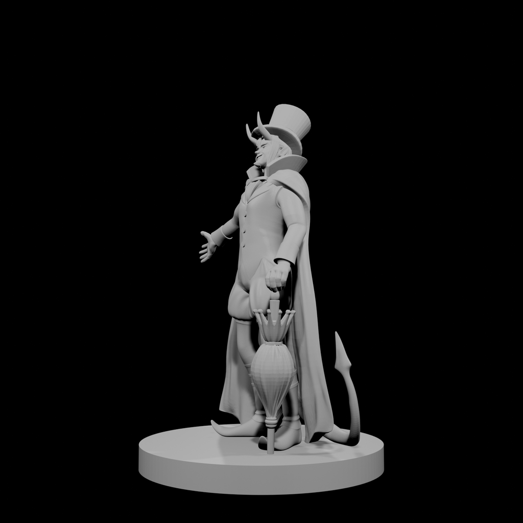 Tiefling Male Bard Ringmaster
