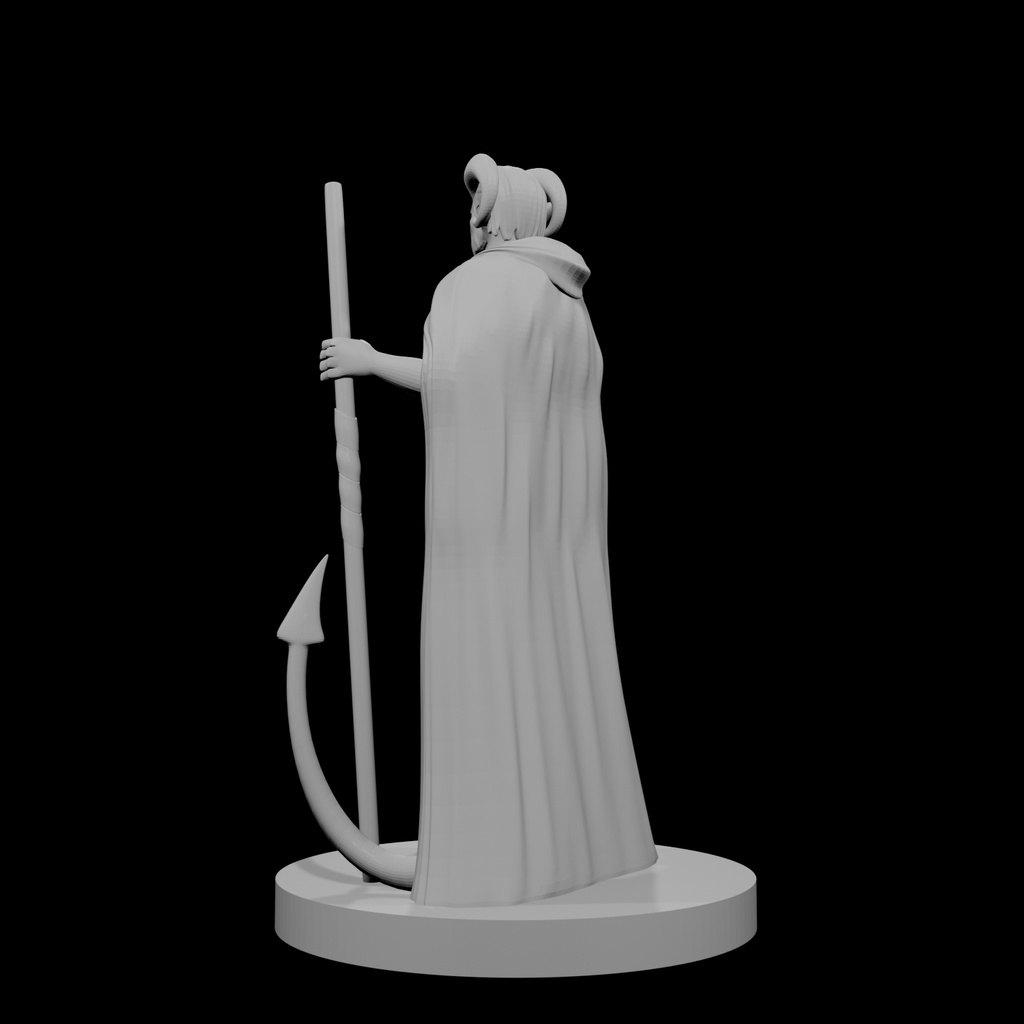 Tiefling Male Druid