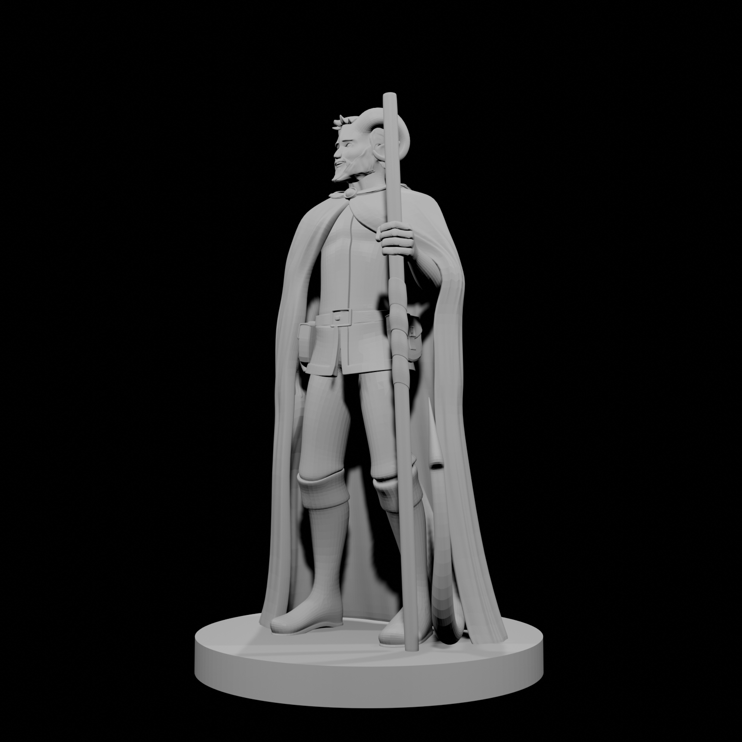 Tiefling Male Druid