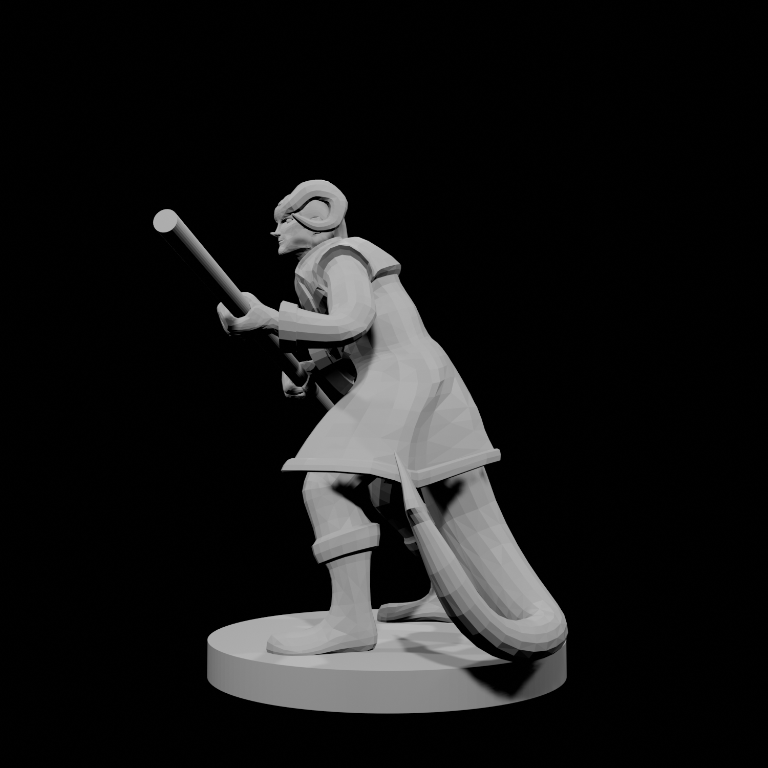 Tiefling Male Monk