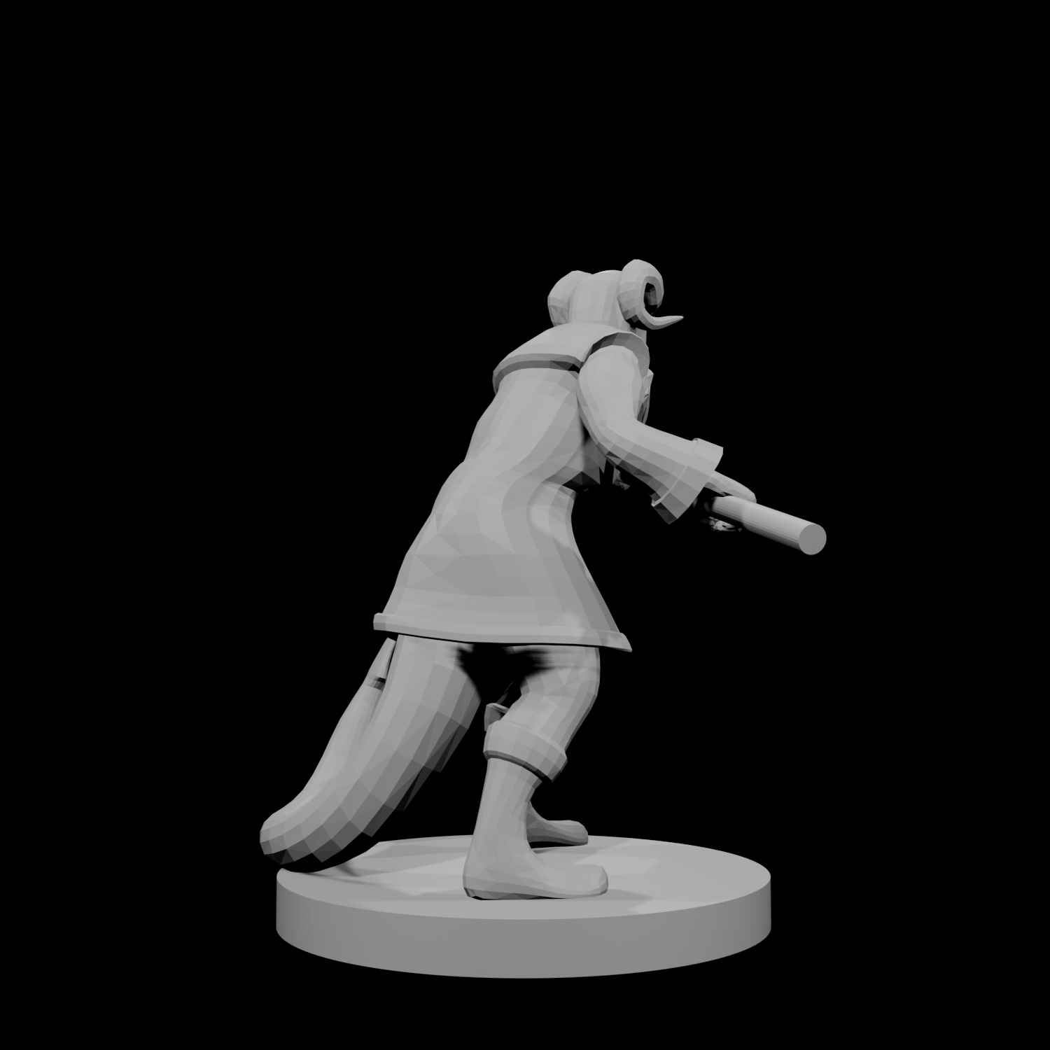 Tiefling Male Monk