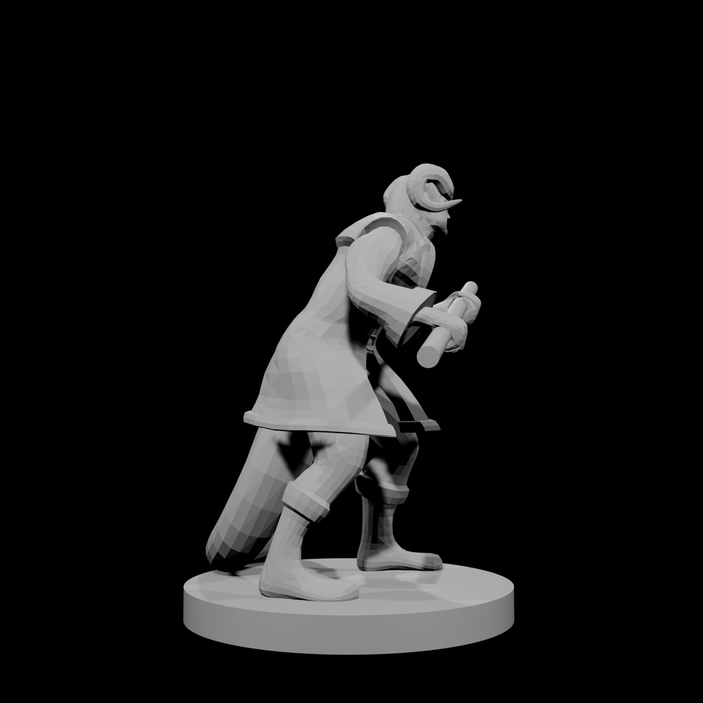 Tiefling Male Monk