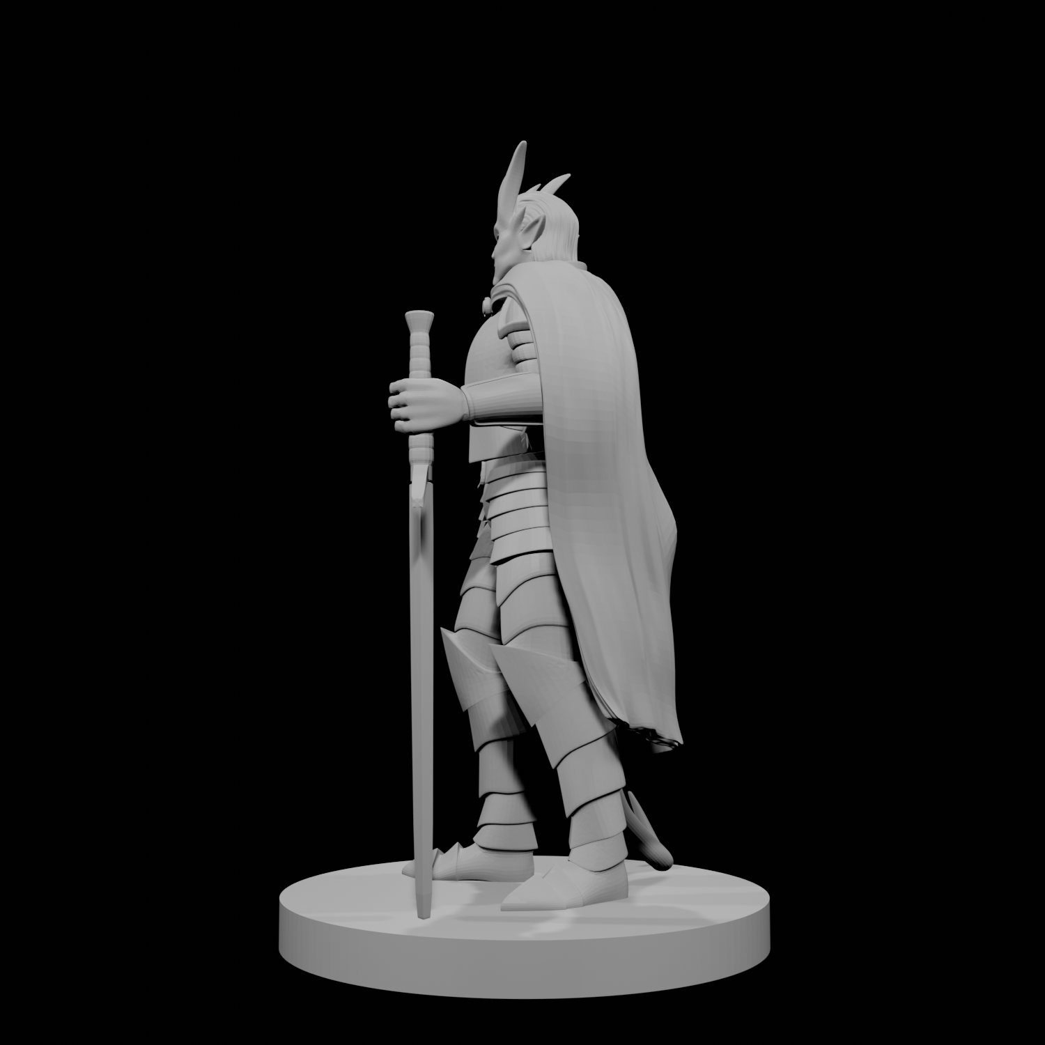 Tiefling Male Paladin 2