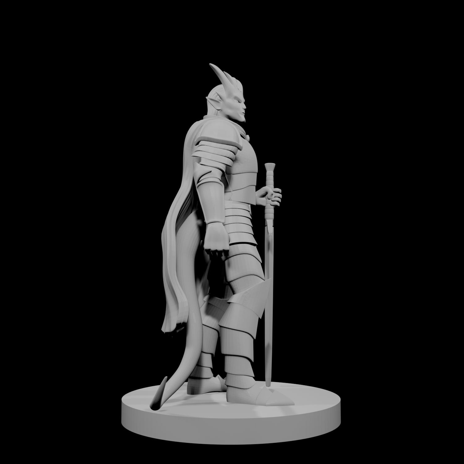 Tiefling Male Paladin 2