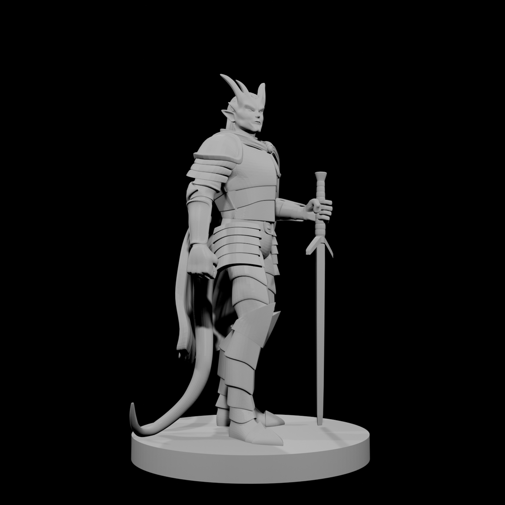 Tiefling Male Paladin 2