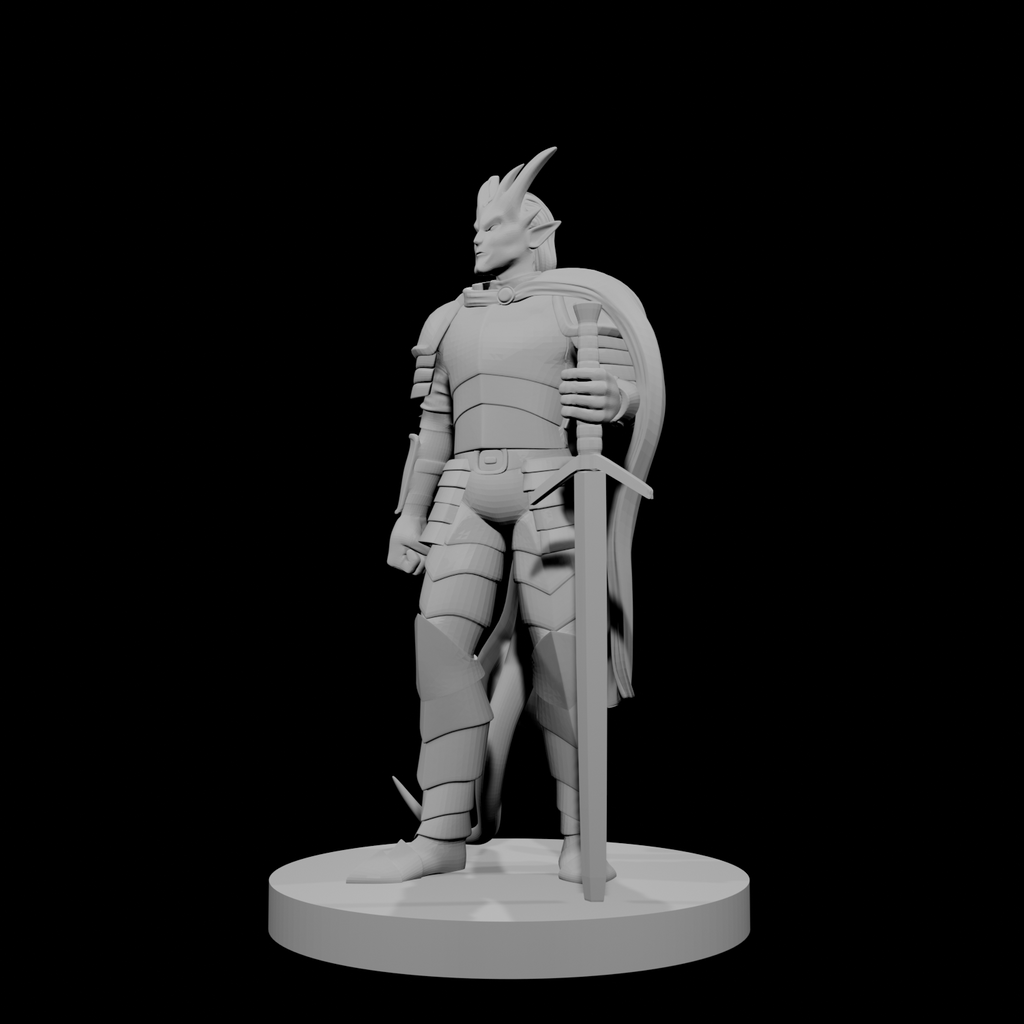 Tiefling Male Paladin 2
