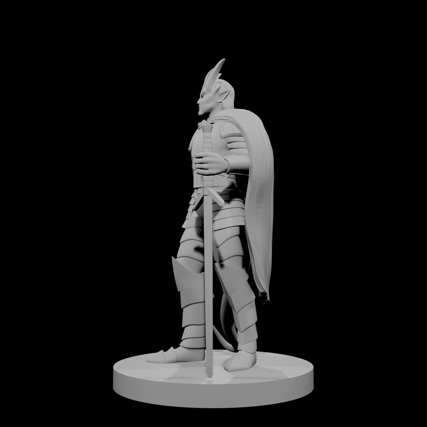 Tiefling Male Paladin 2
