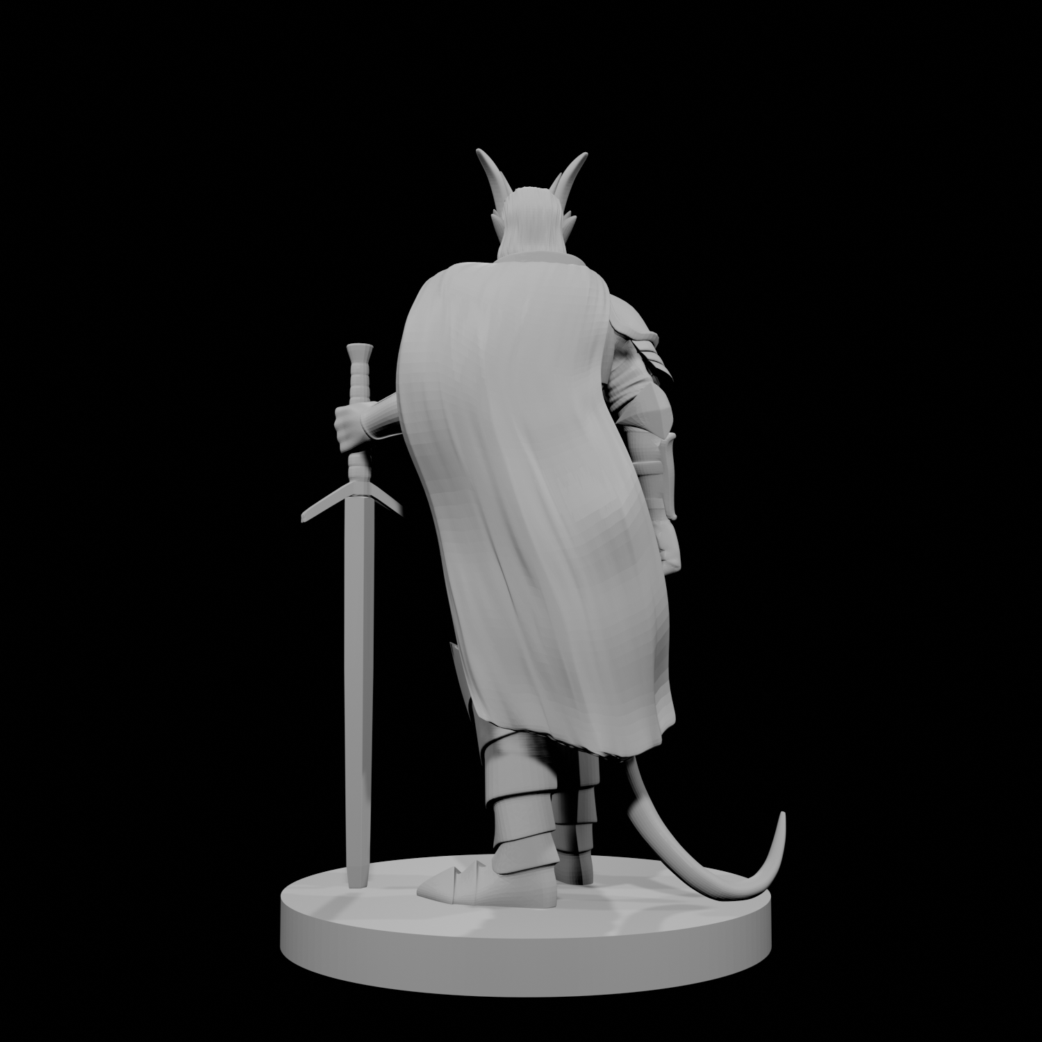 Tiefling Male Paladin 2