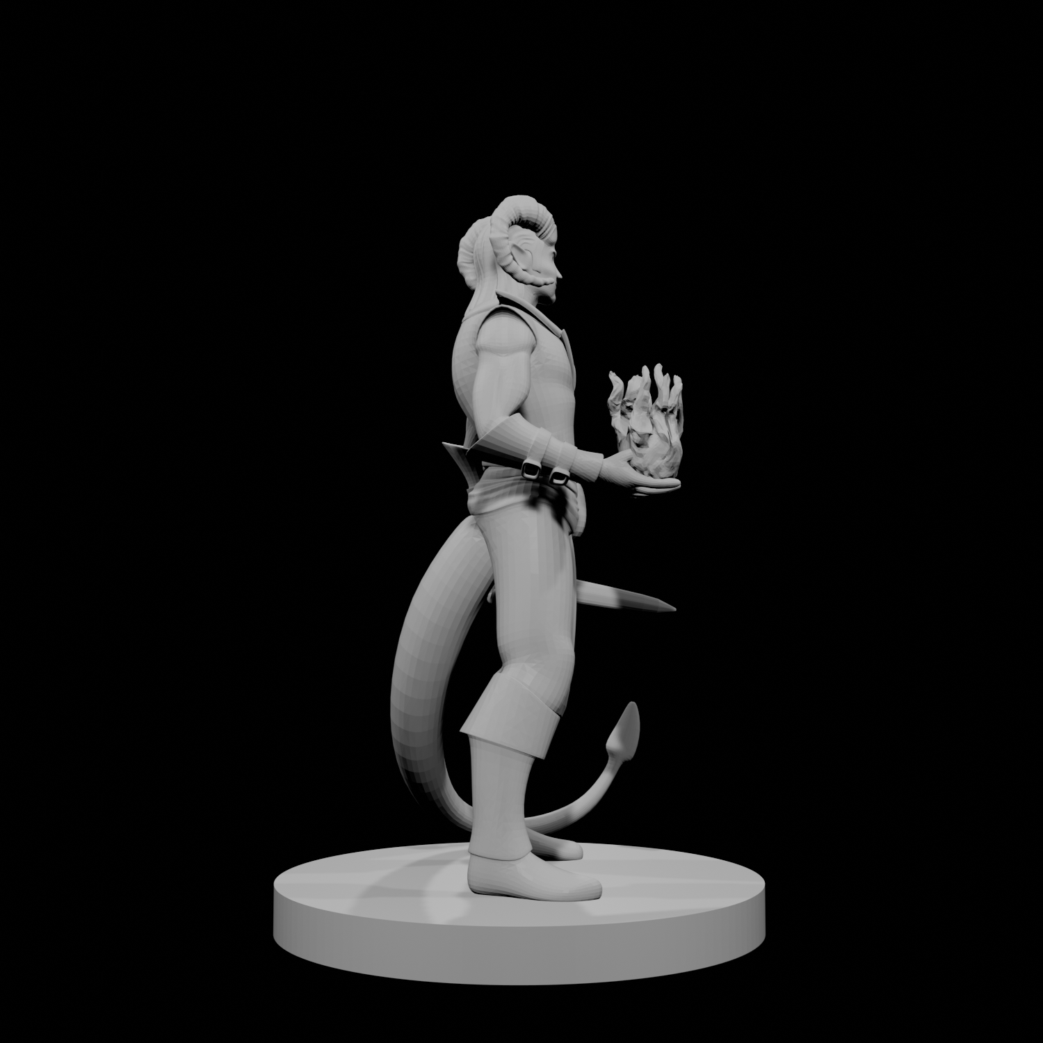Tiefling Male Sorcerer 2
