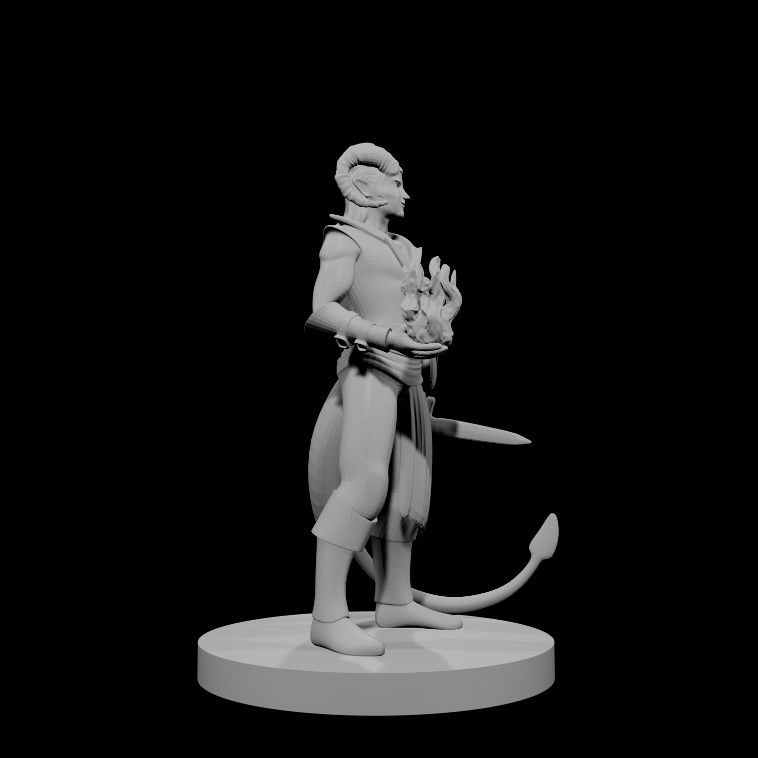 Tiefling Male Sorcerer 2