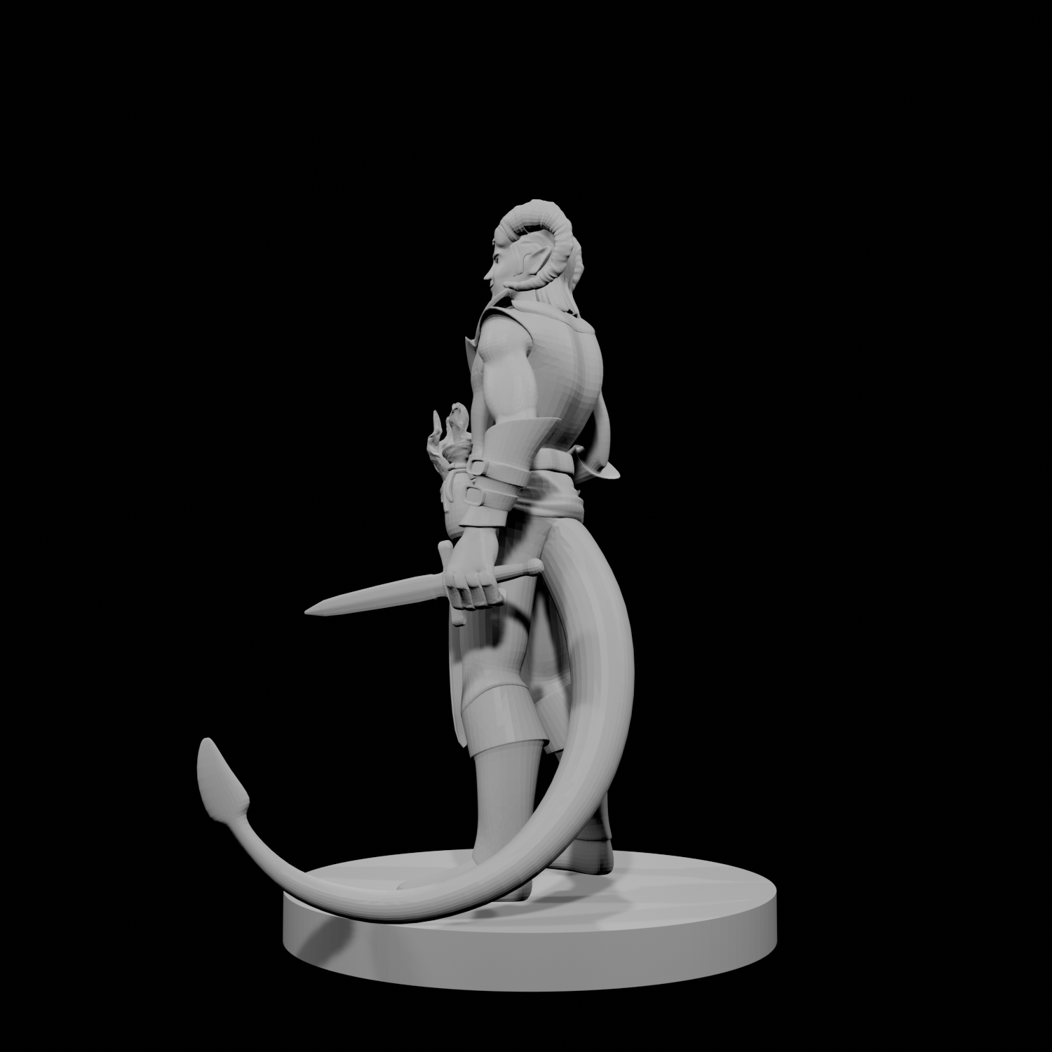 Tiefling Male Sorcerer 2