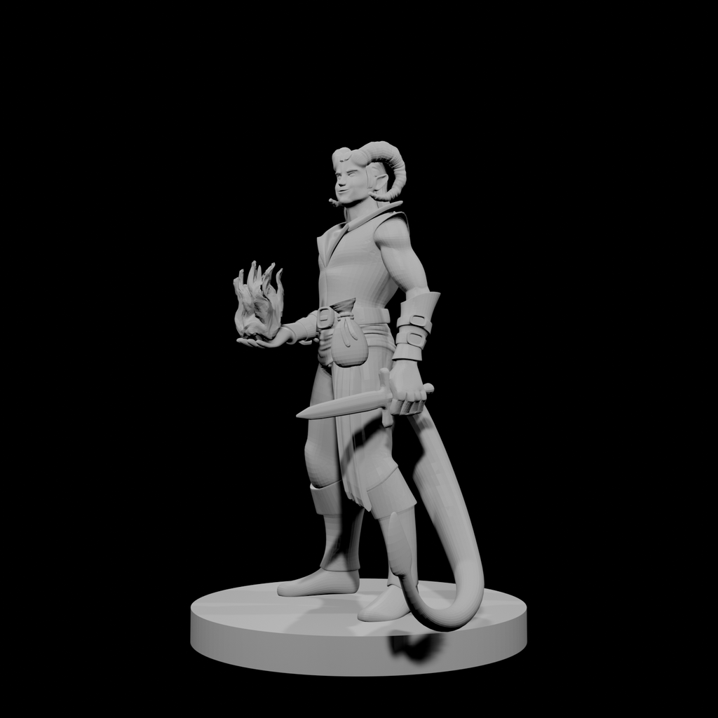 Tiefling Male Sorcerer 2