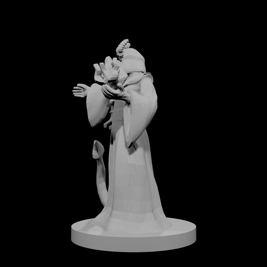 Tiefling Male Sorcerer Four Horns
