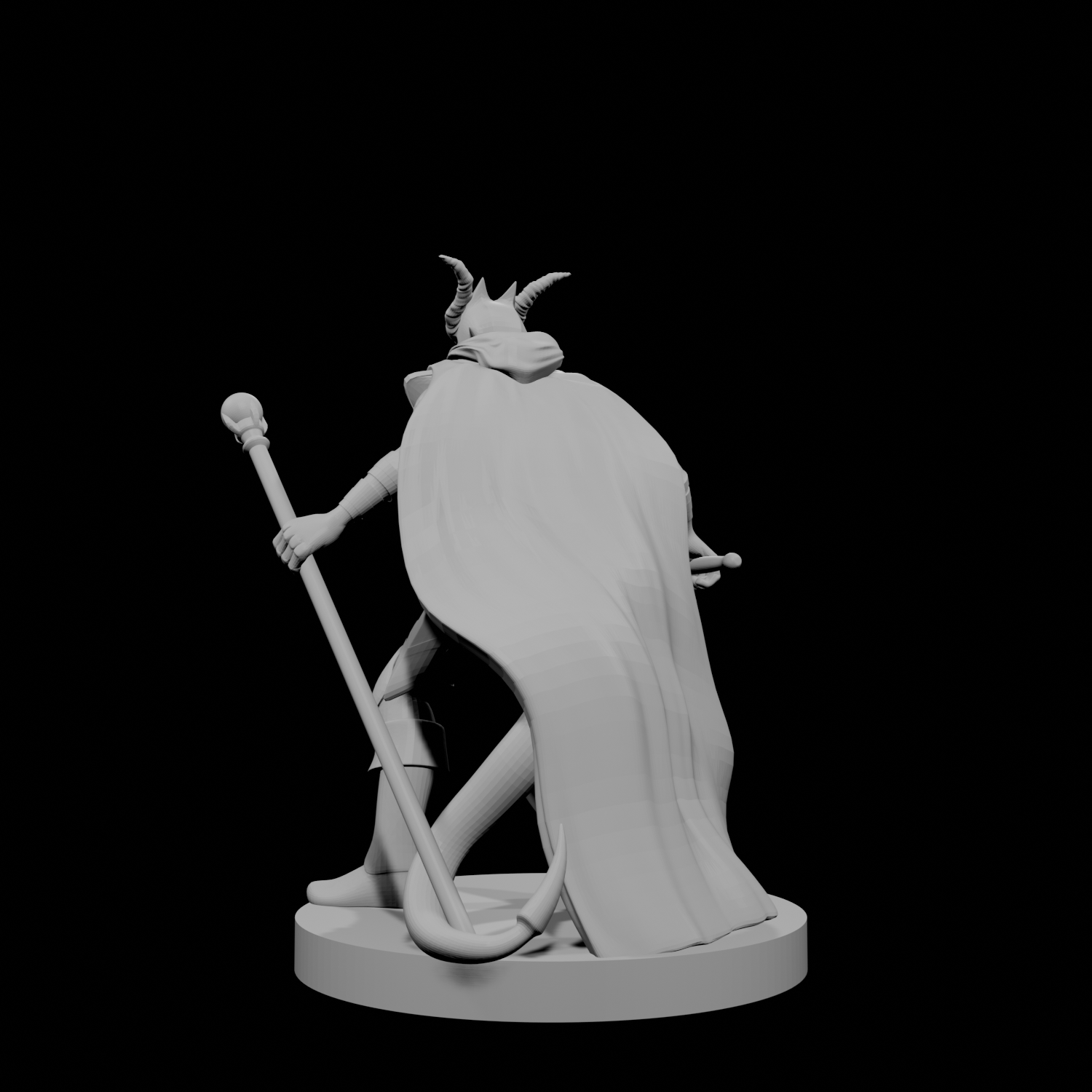 Tiefling Male Warlock
