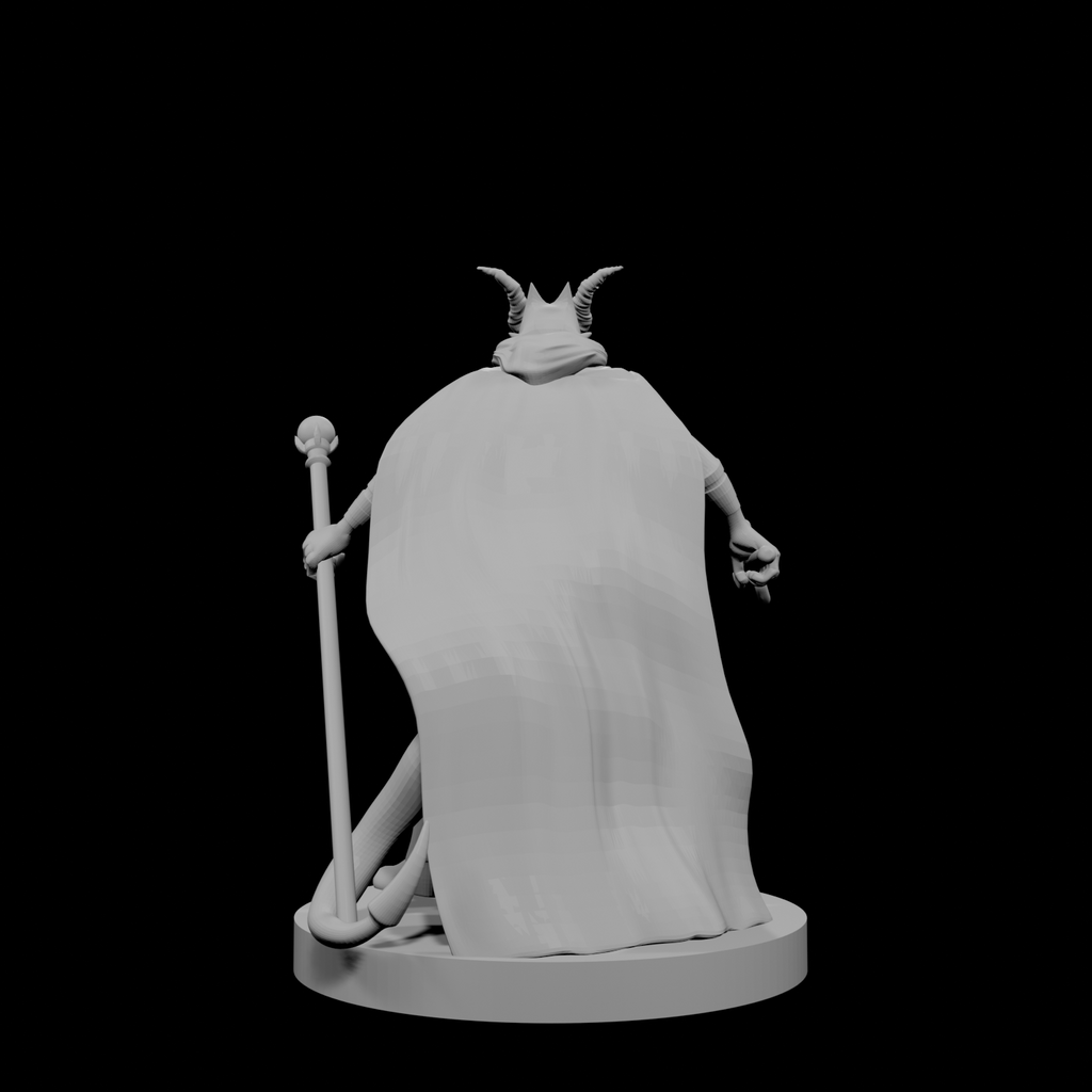 Tiefling Male Warlock