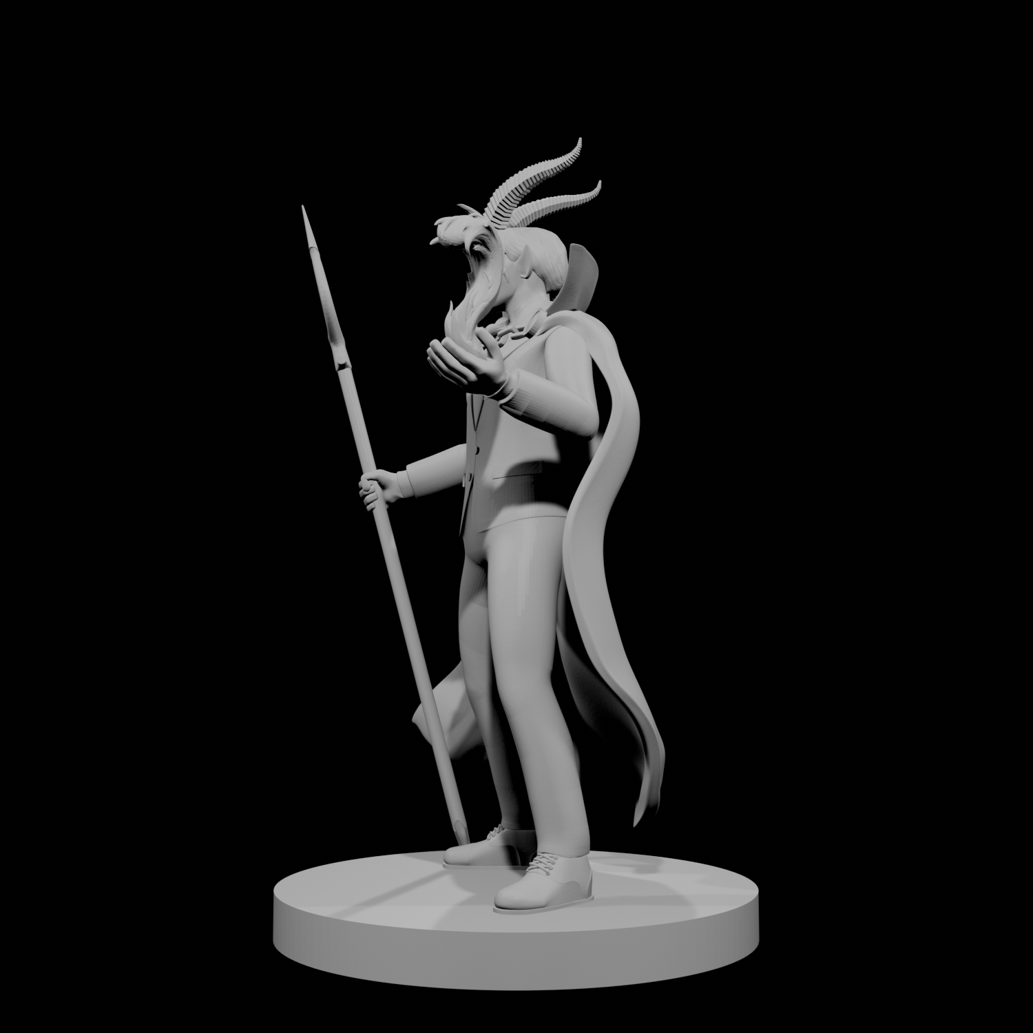 Tiefling Male Warlock of the Deep