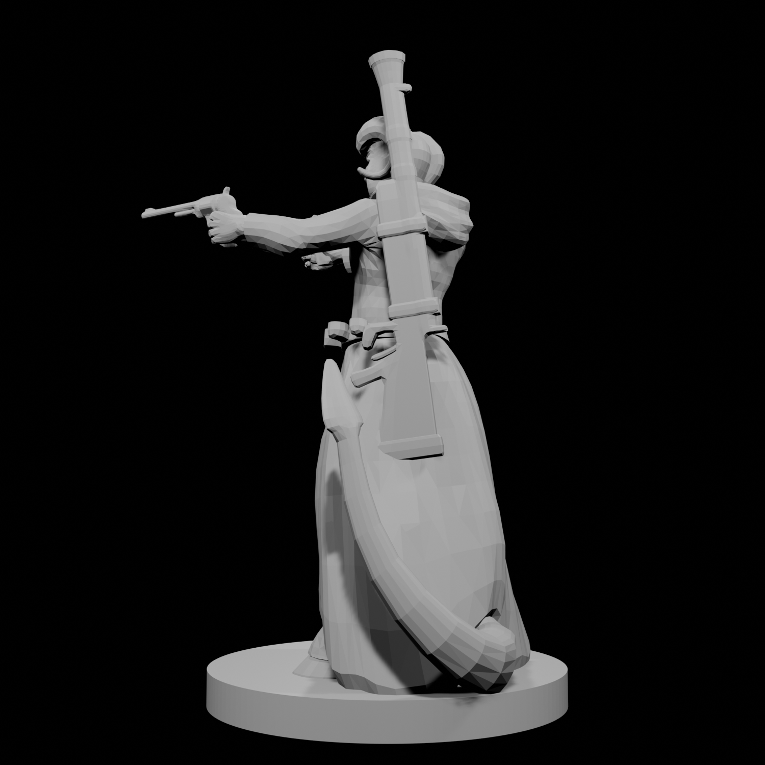 Tieflng Gunslinger two Pistols Male