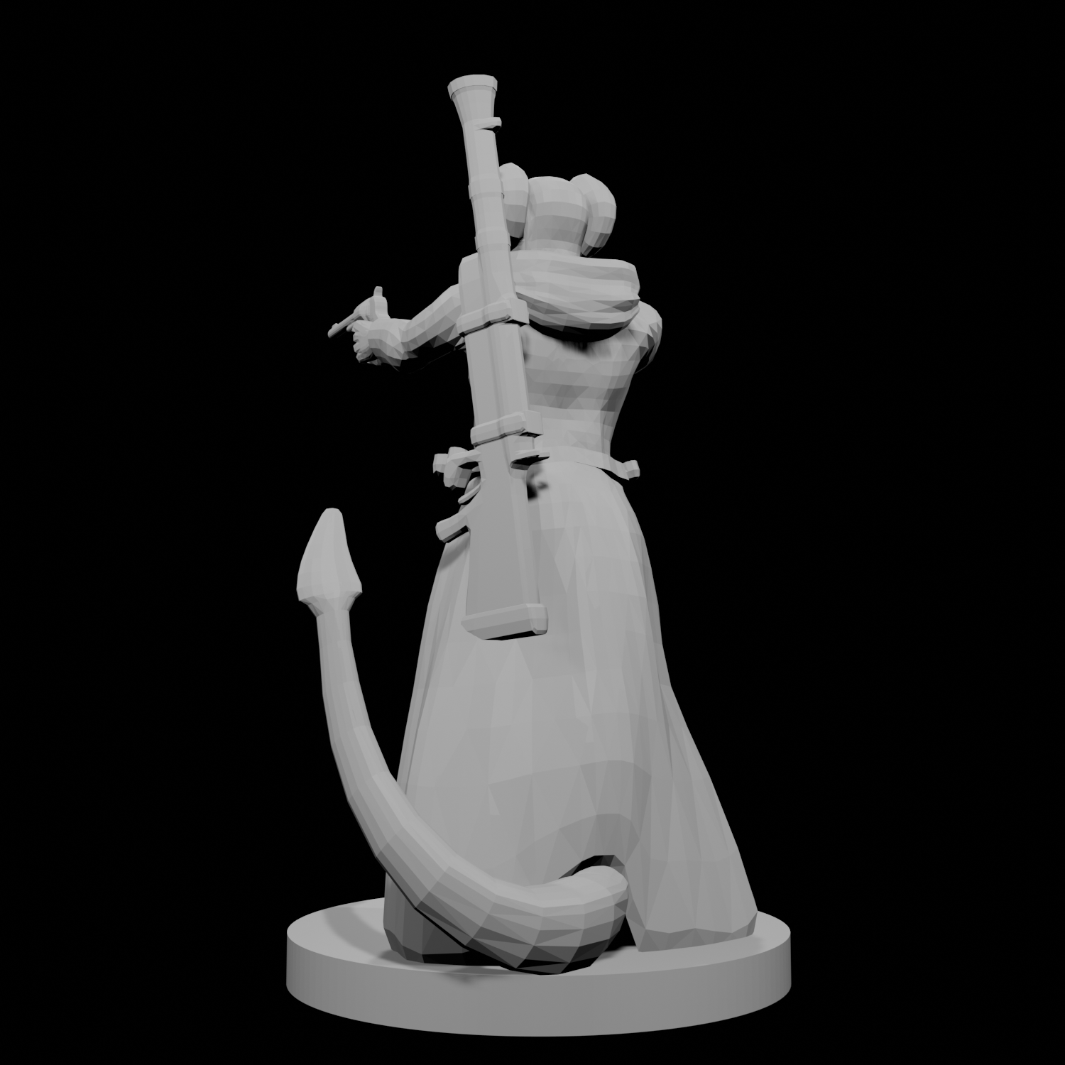 Tieflng Gunslinger two Pistols Male
