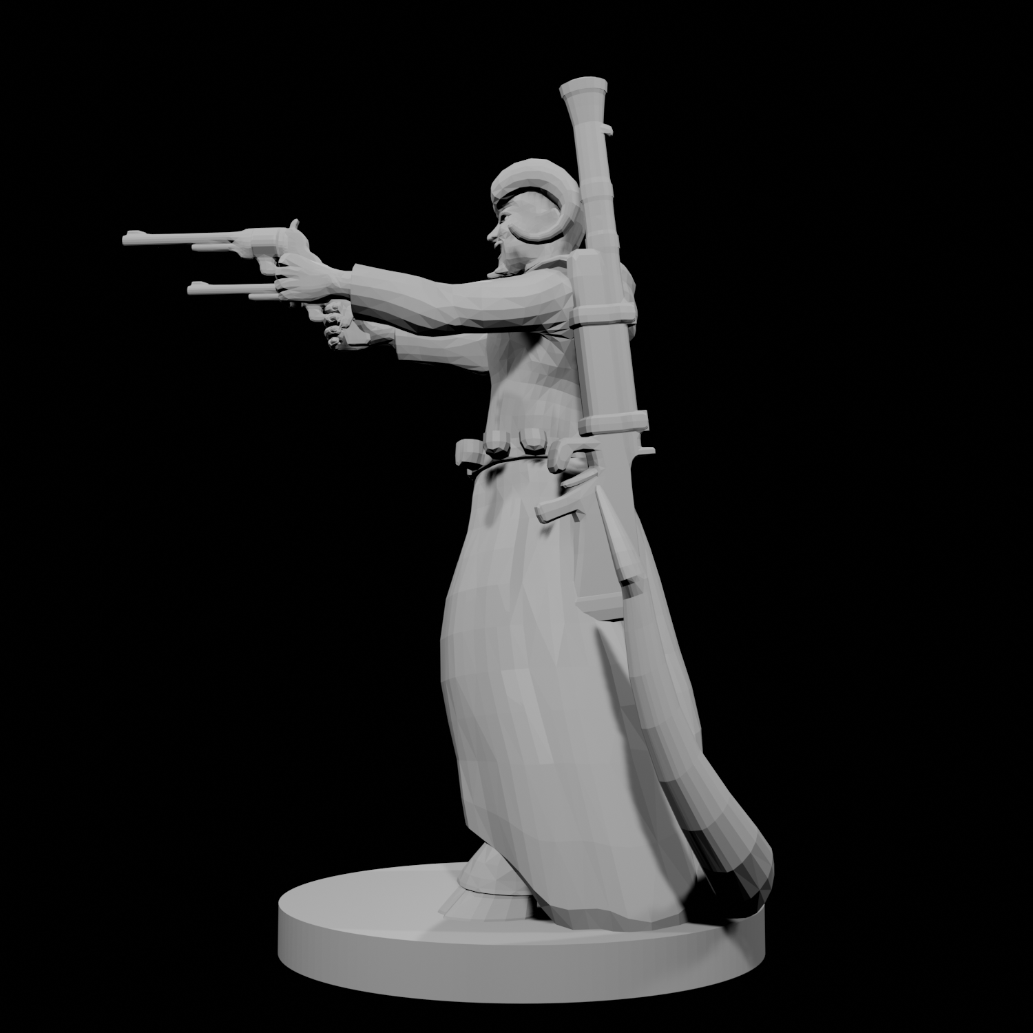 Tieflng Gunslinger two Pistols Male