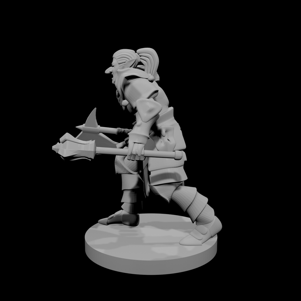 Trollkin Male Barbarian