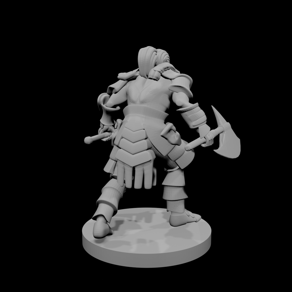 Trollkin Male Barbarian