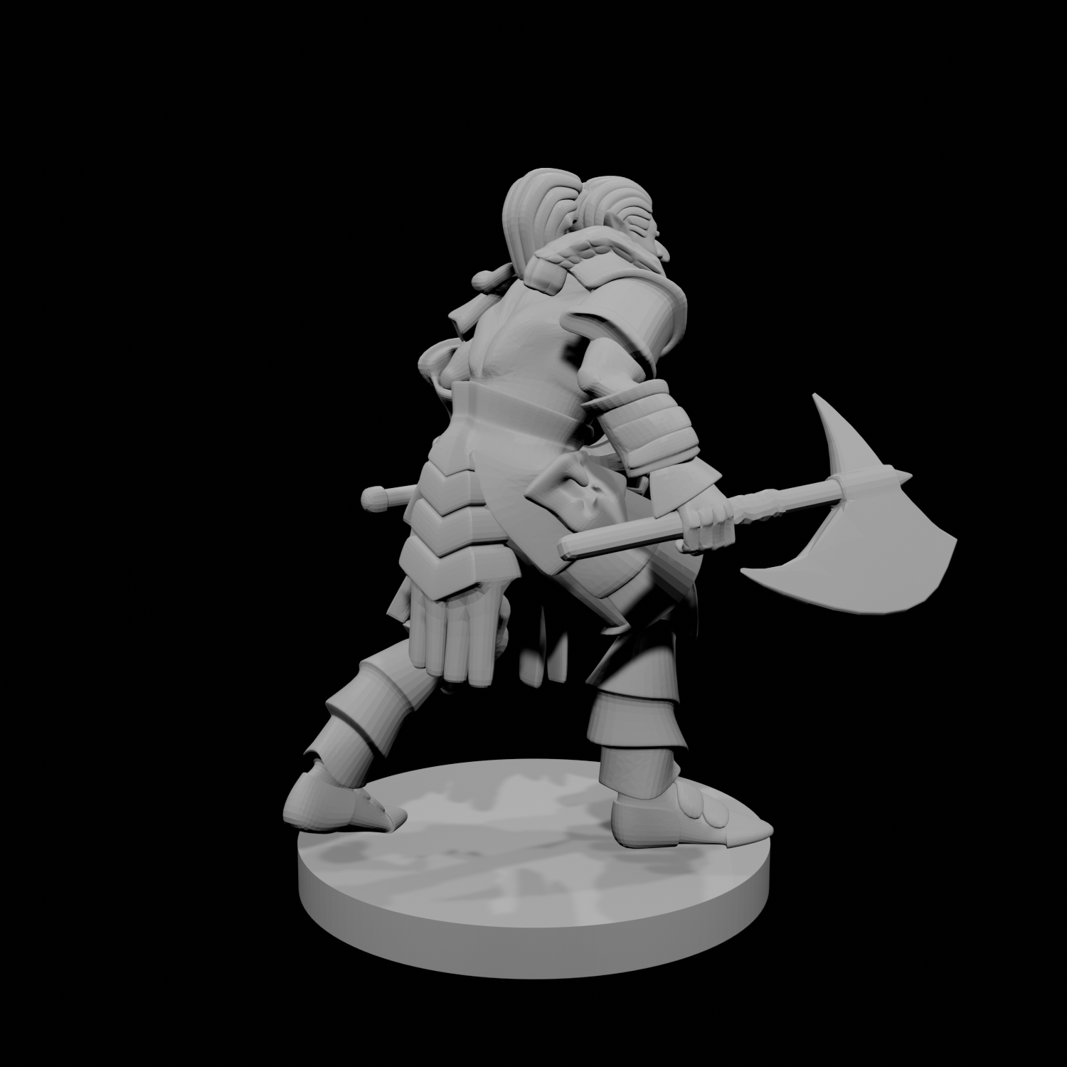 Trollkin Male Barbarian
