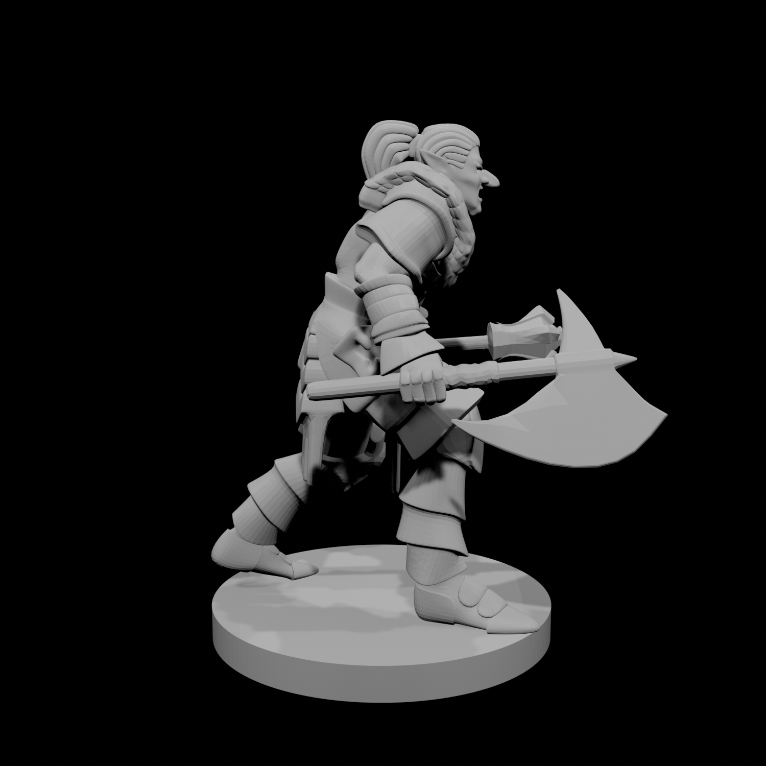 Trollkin Male Barbarian