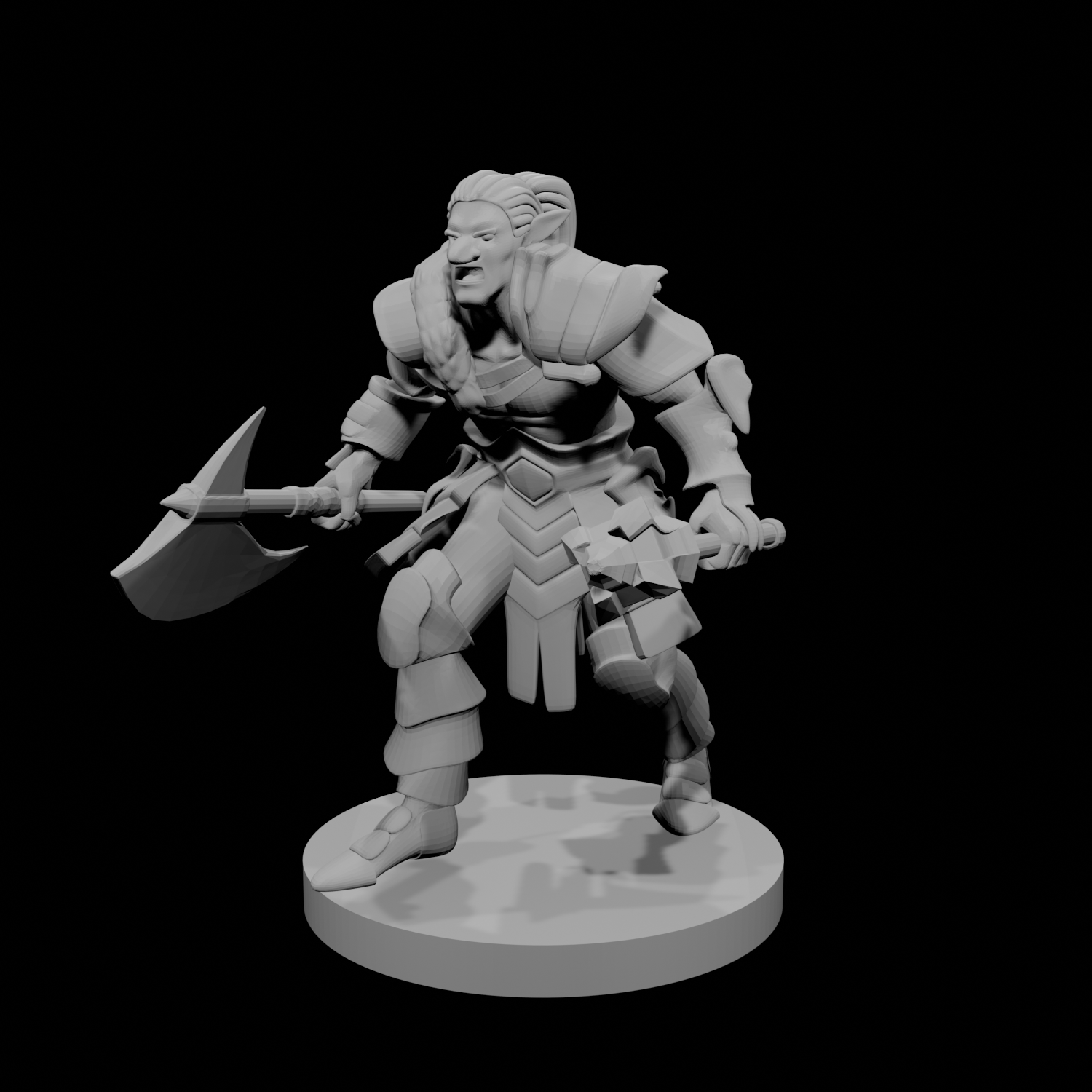 Trollkin Male Barbarian