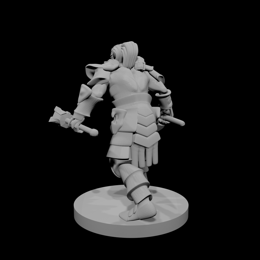 Trollkin Male Barbarian