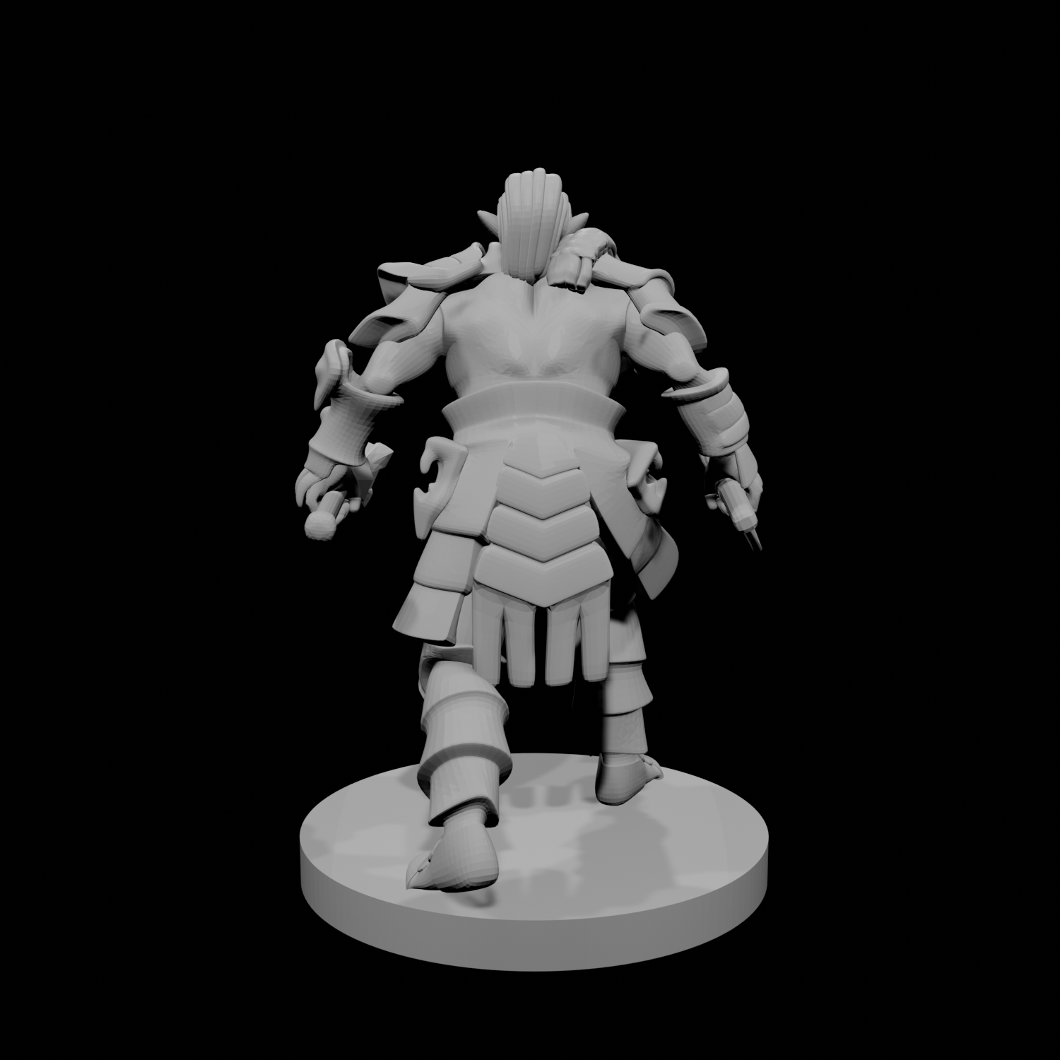 Trollkin Male Barbarian