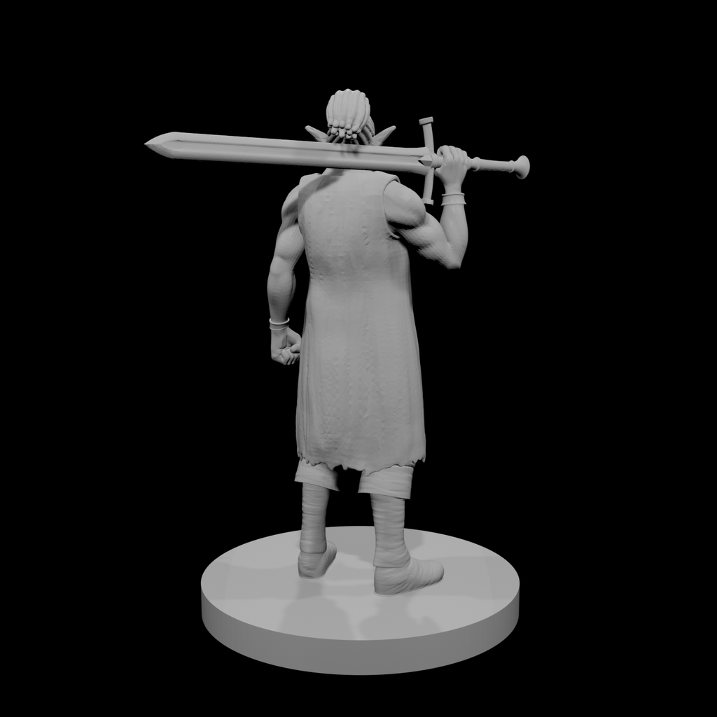 Trollkin Male Heavy Pirate