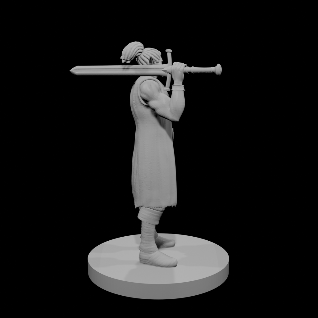 Trollkin Male Heavy Pirate