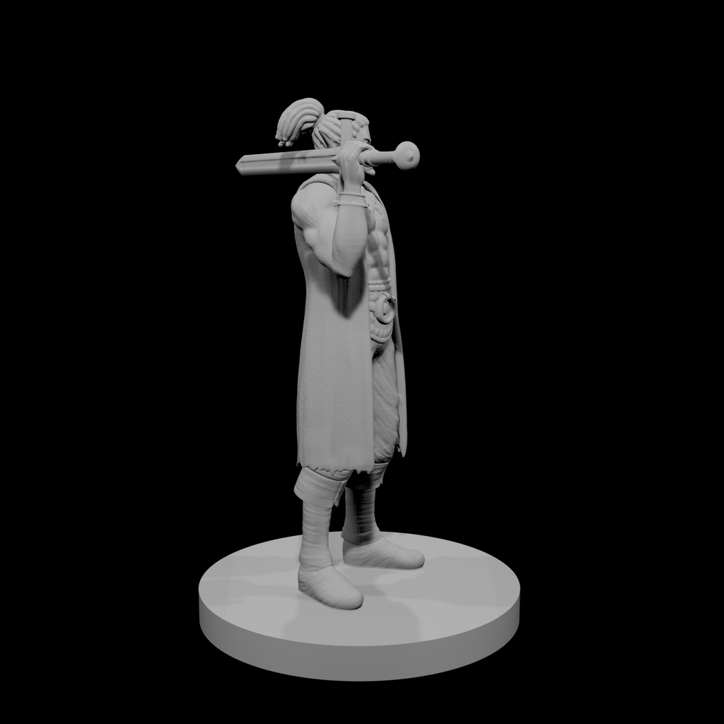 Trollkin Male Heavy Pirate