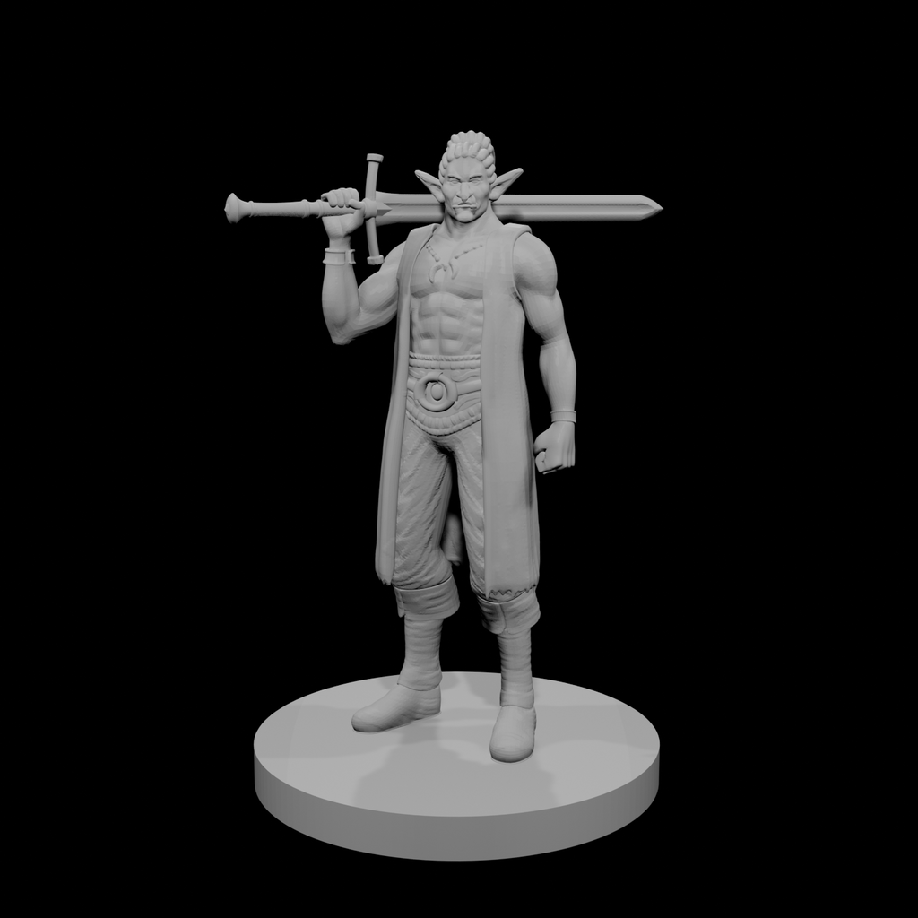 Trollkin Male Heavy Pirate