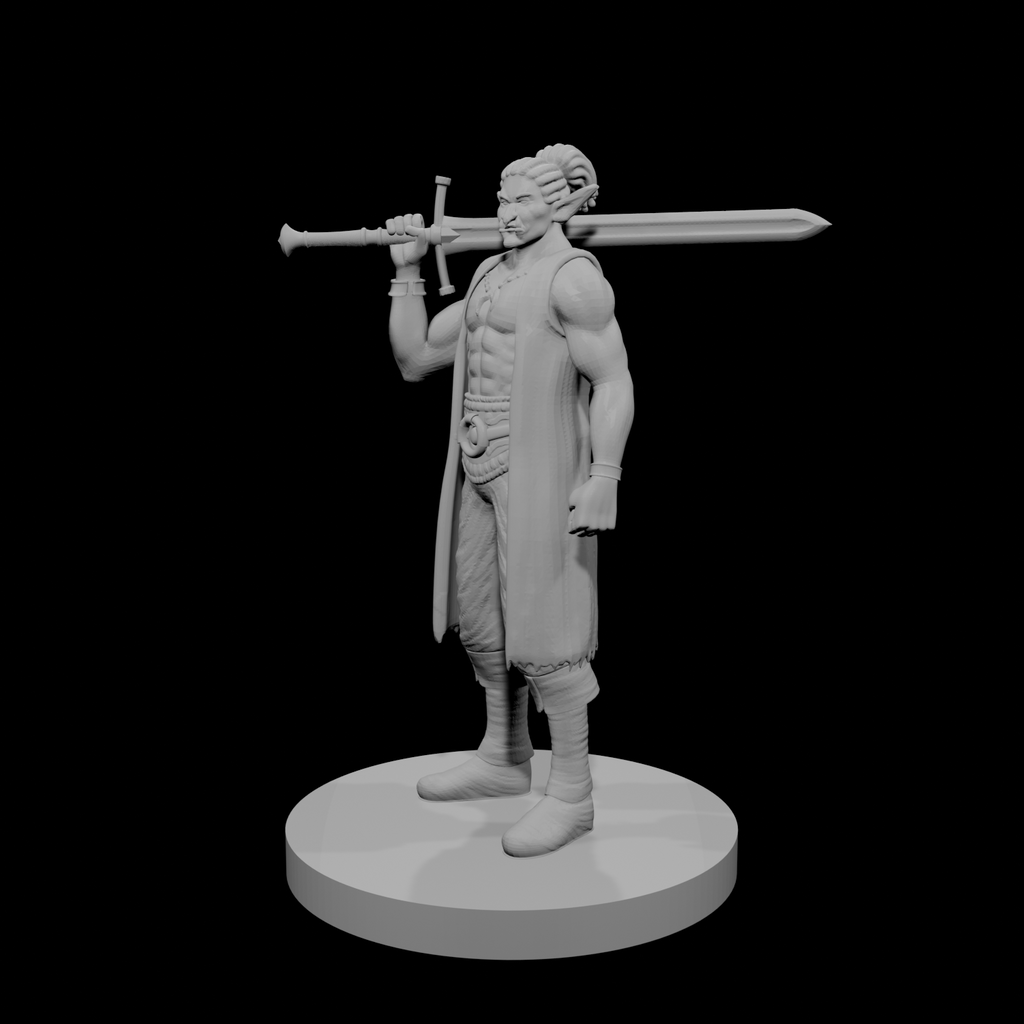 Trollkin Male Heavy Pirate