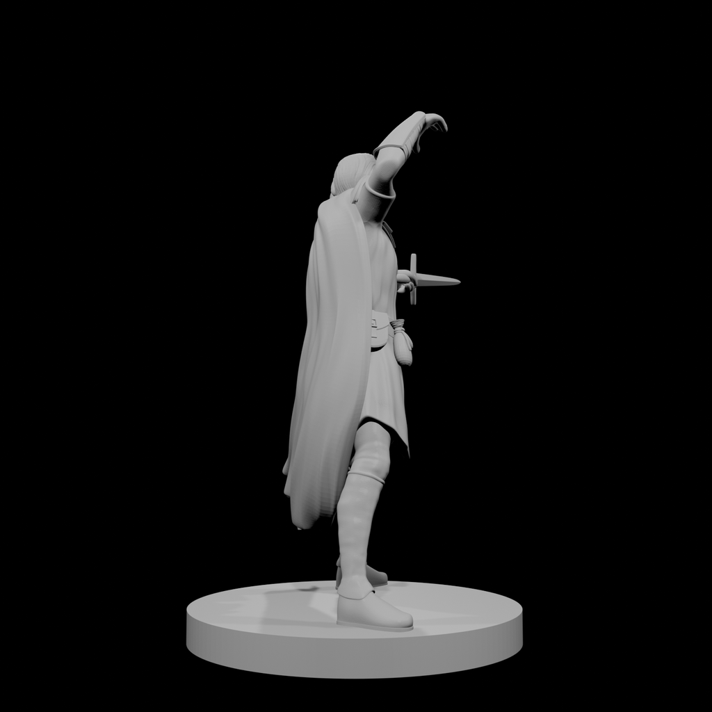 Two Headed Human Male Sorcerer Fighter 2