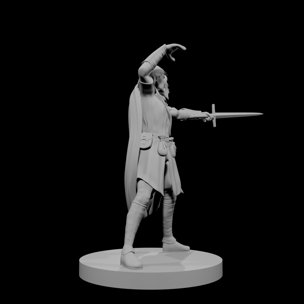 Two Headed Human Male Sorcerer Fighter 2